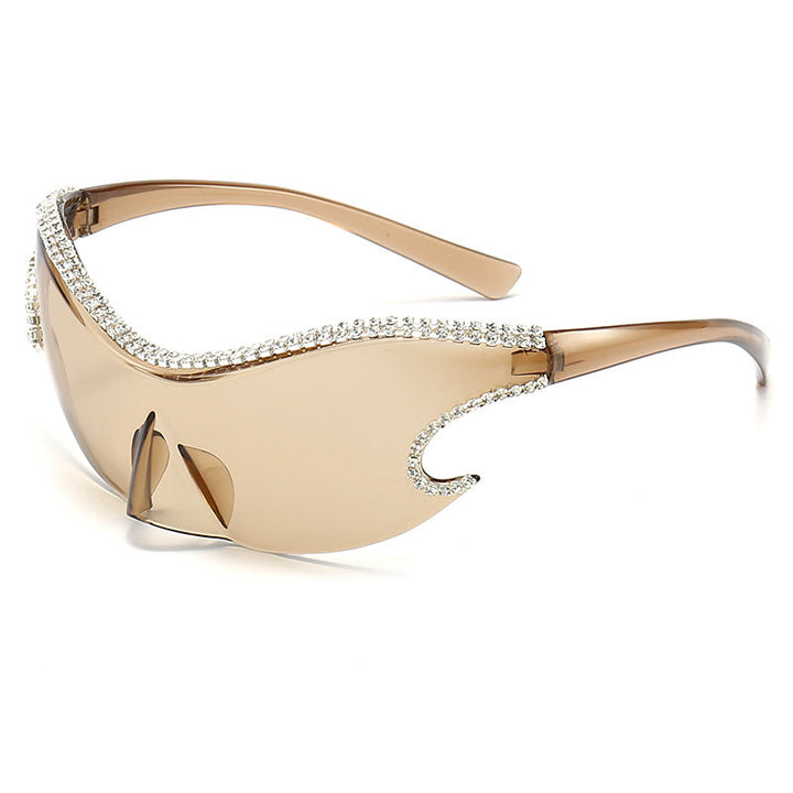 Women's glamorous sunglasses with sparkling rhinestone embellishment Kalsten