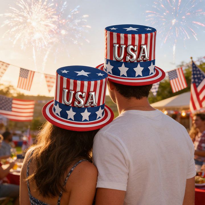 Unisex Festive Hat with Patriotic Design Kalsten