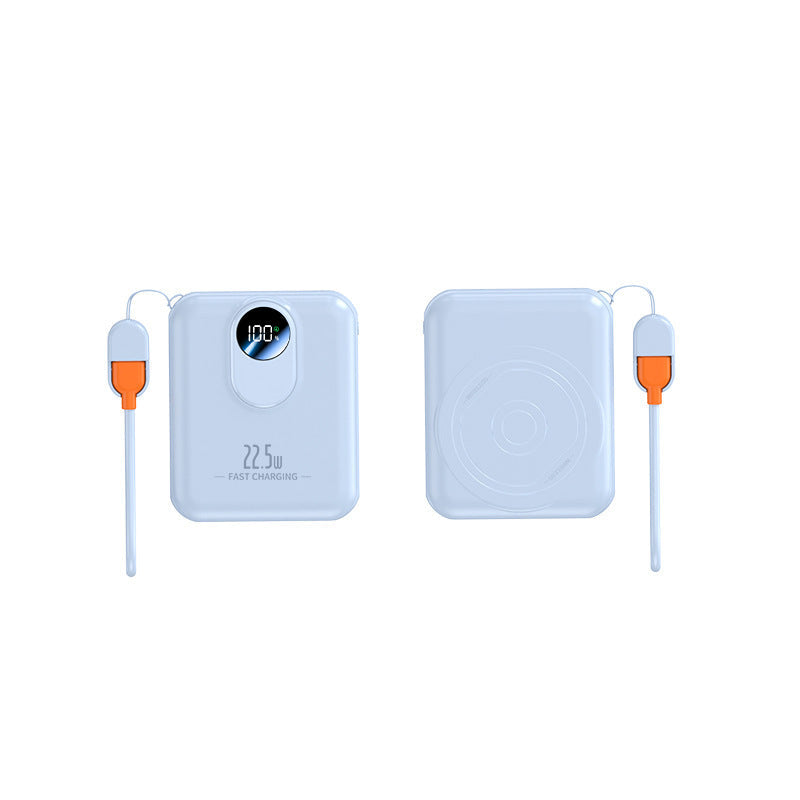 Portable power bank with intelligent fast charging interface and digital display Kalsten