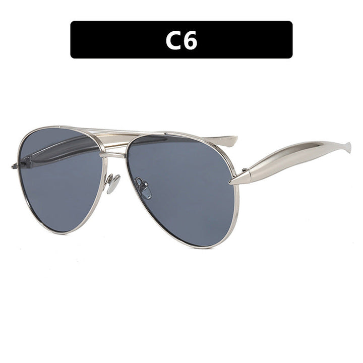 Women's pilot sunglasses with elegant accents and protective UV filter Kalsten