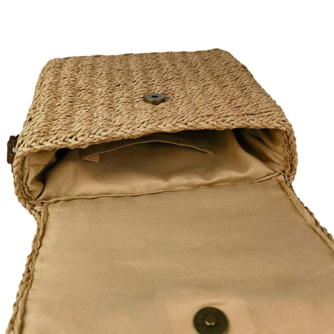 Stylish Rattan Shoulder Bag Kalsten