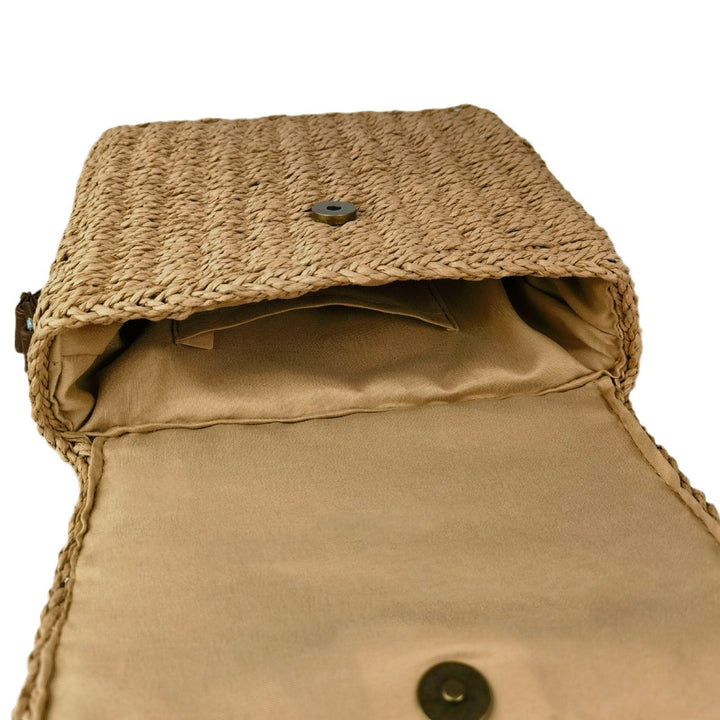 Stylish Rattan Shoulder Bag Kalsten