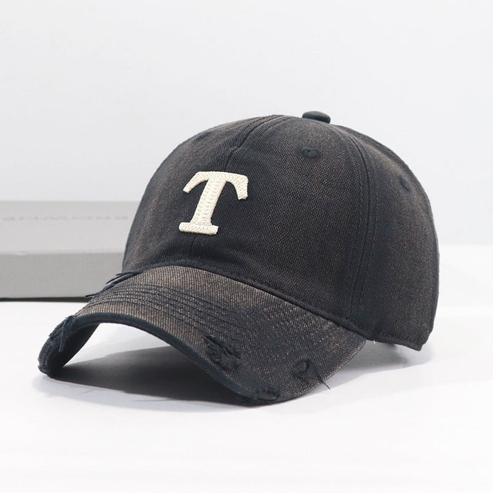 Men's Distressed Denim Cap Kalsten