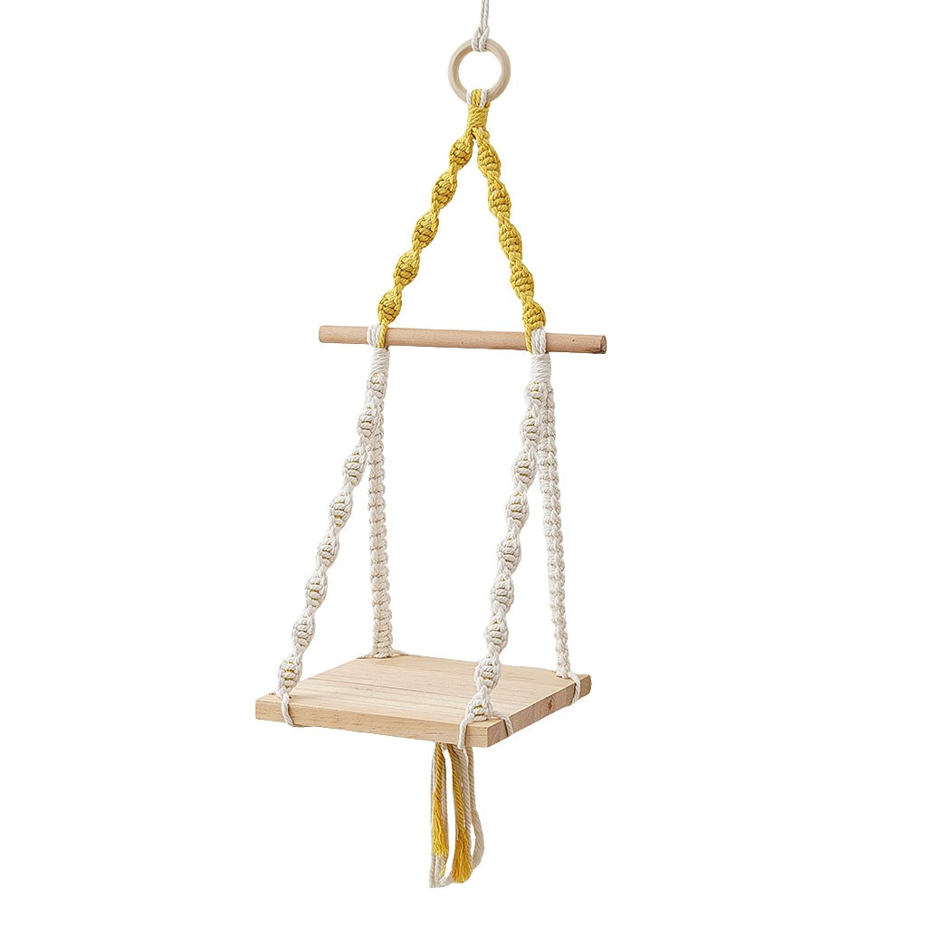 Macramé Swing Shelf Acalora