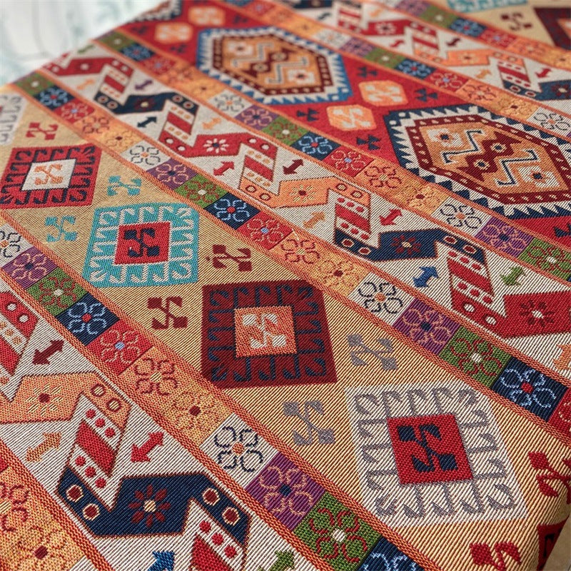 Birds and Leaves Decorative Table Runner