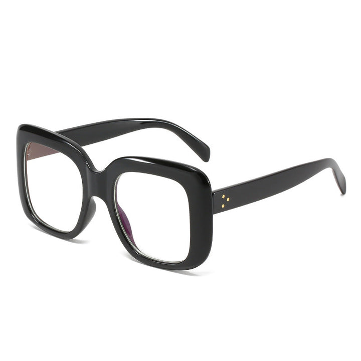 Women's oversized square sunglasses with high-quality plastic frame Kalsten