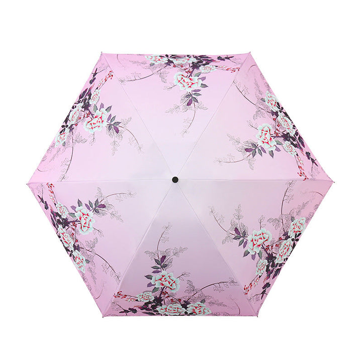 Ladies Elegant Umbrella with Exquisite Floral Design Kalsten