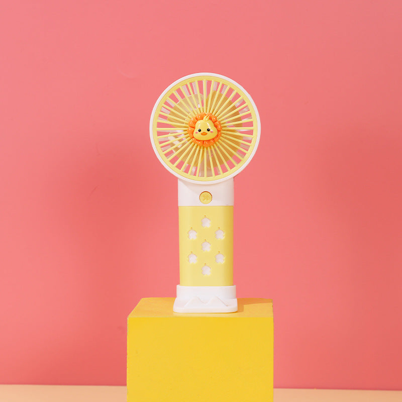 Women's Portable Mini Hand Fan with Cute Rabbit Design Kalsten