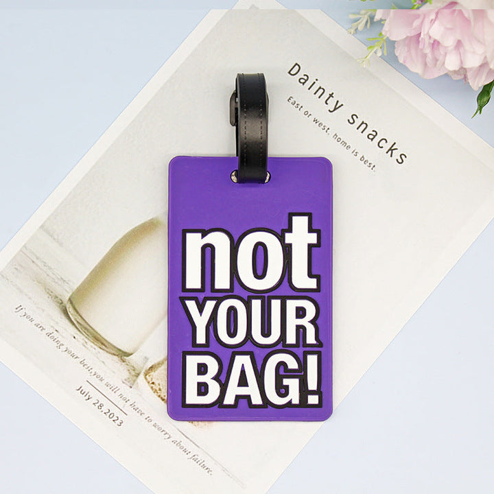 Unisex Luggage Tag with Humorous Design Kalsten