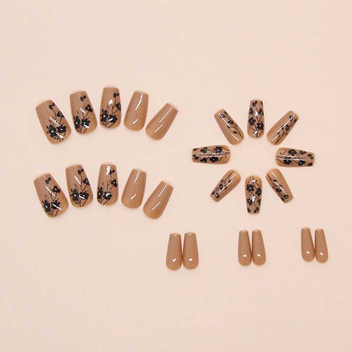 Floral Articulated Press-On Nail Tips Kalsten