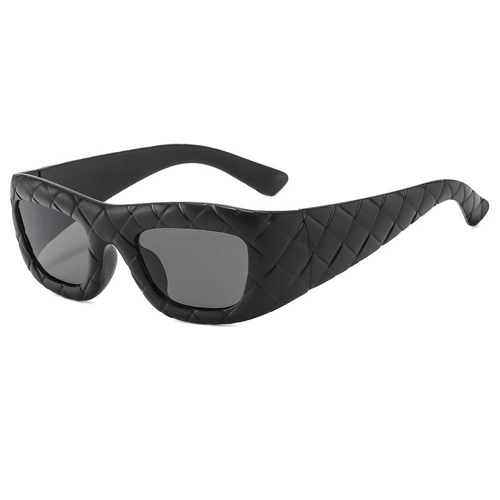 Ladies extravagant sunglasses with textured frame Kalsten