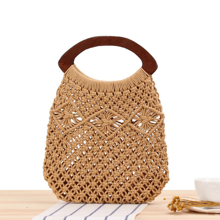 Handcrafted Macrame Beach Bag Kalsten