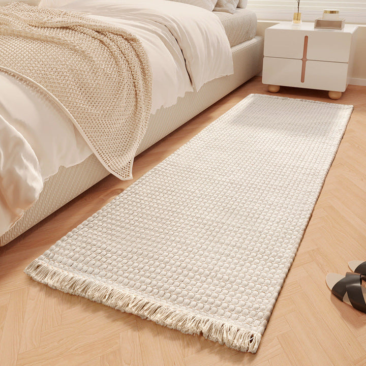 Elegant Textured Runner Mat Kalsten