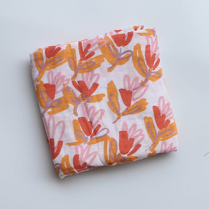 Soft Cotton Muslin Swaddle Blanket kalsten