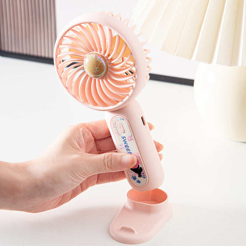 Women's Portable Mini Fan with Cute Panda Design Kalsten