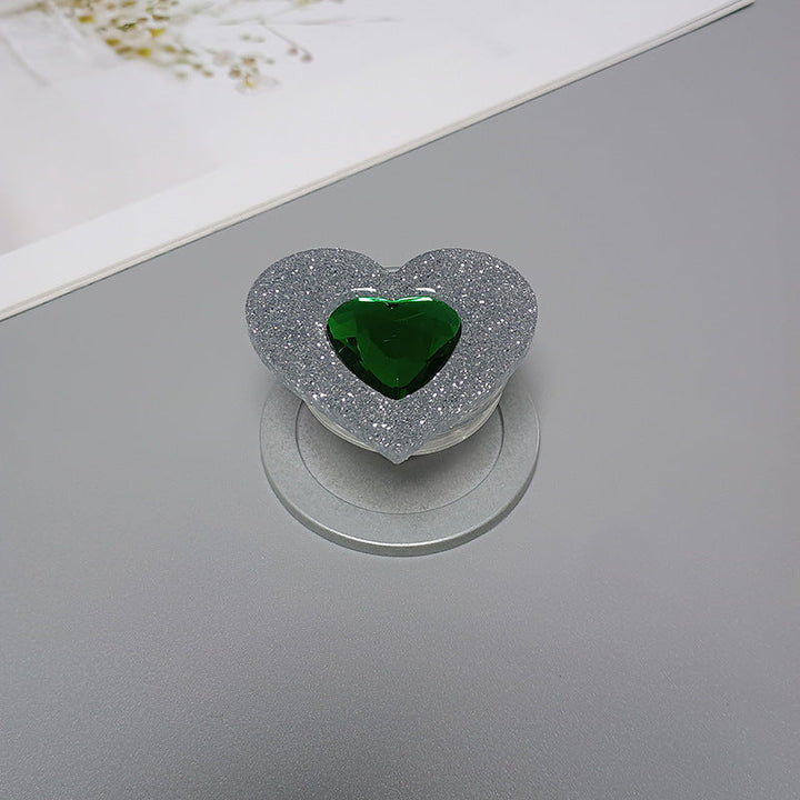 Decorative Heart-Shaped Phone Grip Kalsten