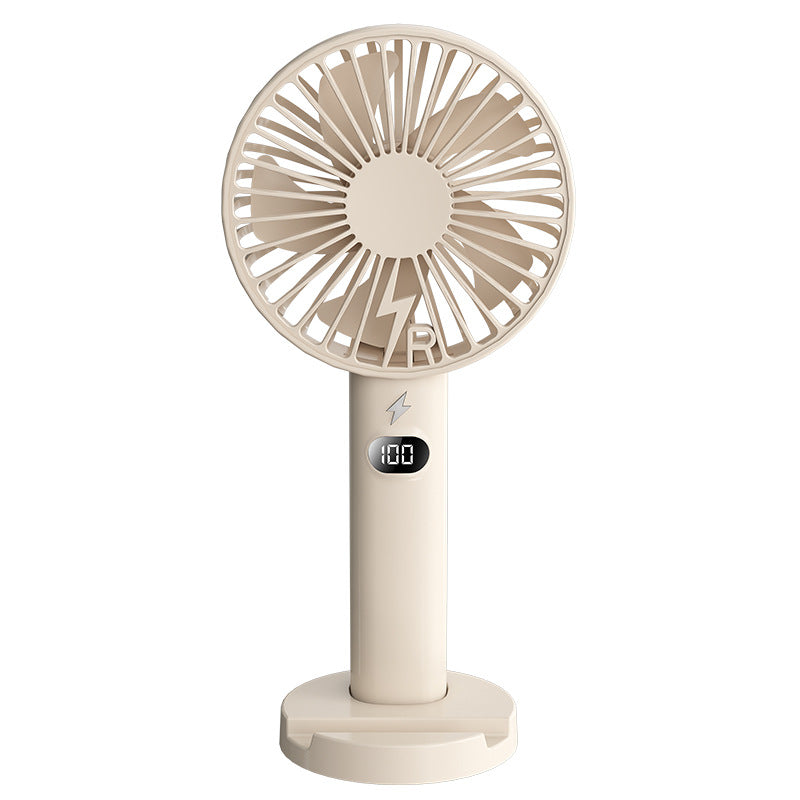 Unisex Portable Hand Fan with Digital Display Kalsten