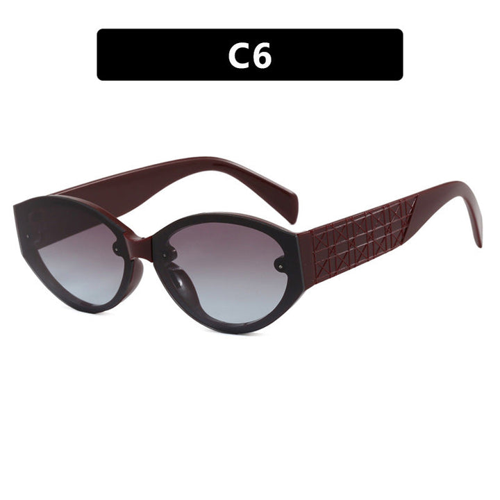 Ladies extravagant Cat-Eye sunglasses with textured frame Kalsten