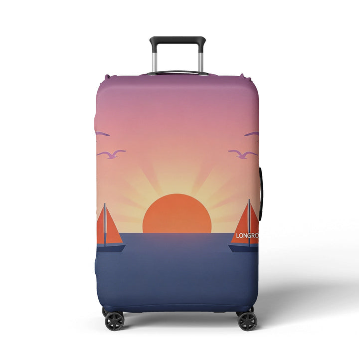 Women's suitcase cover with atmospheric landscape design Kalsten