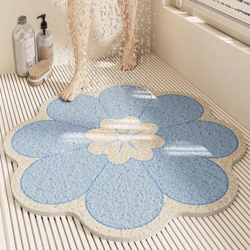 Floral Shaped Bath Mat Kalsten