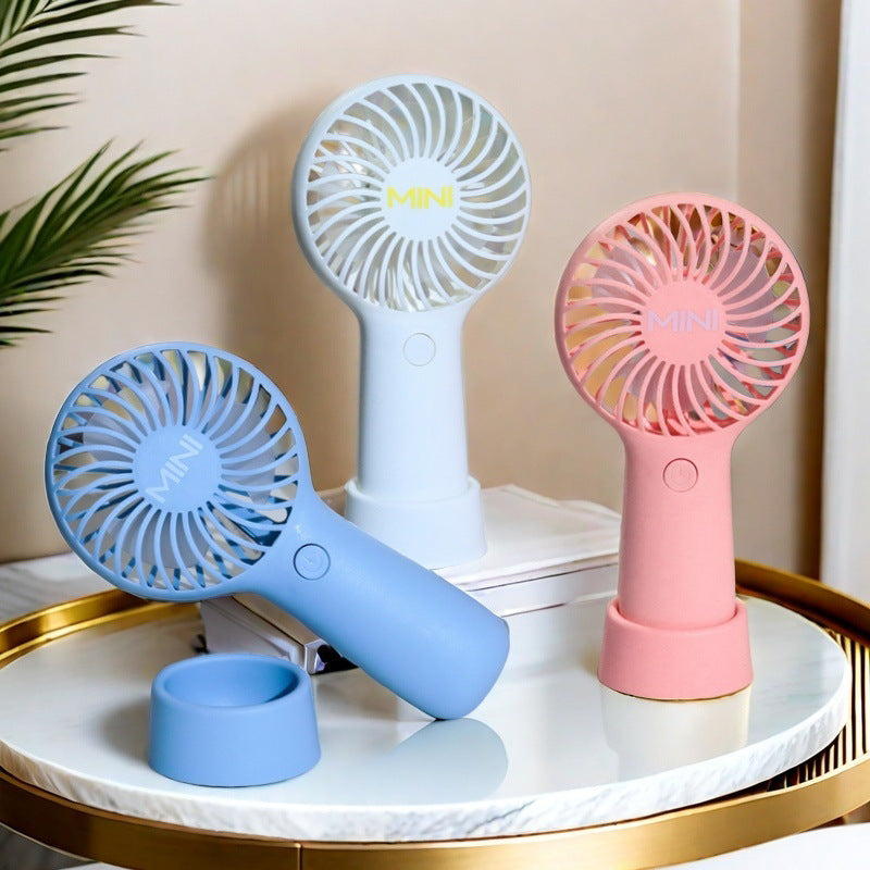 Women Portable Mini Handheld Fan with Ergonomic Design Kalsten