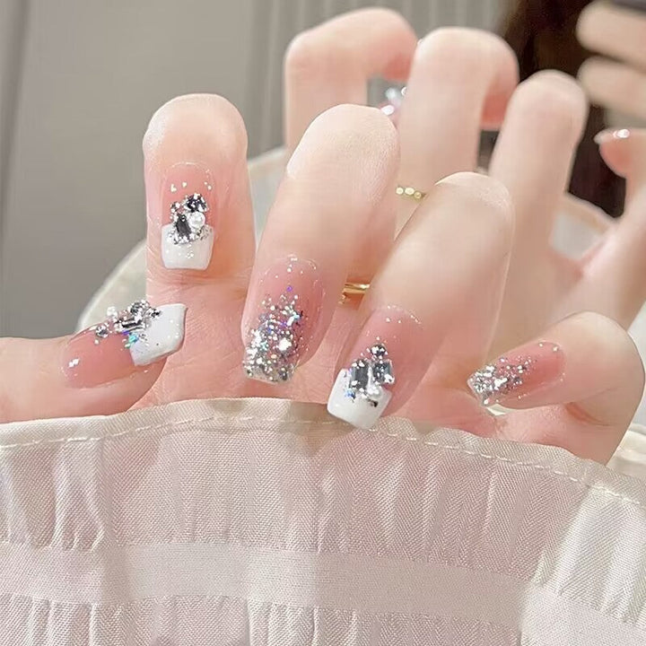 Elegant Botanical Press-On Nails Kalsten