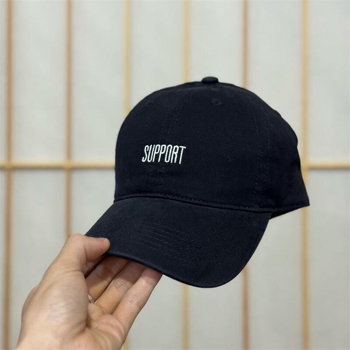 Men's Supportive Embroidered Cotton Baseball Cap Kalsten