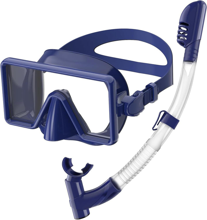 High-quality diving mask with wide field of vision and flexible snorkel Kalsten