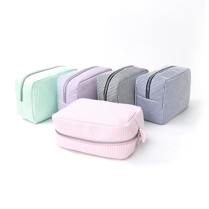 Cosmetic Organizer Bag Made of Textured Material Kalsten