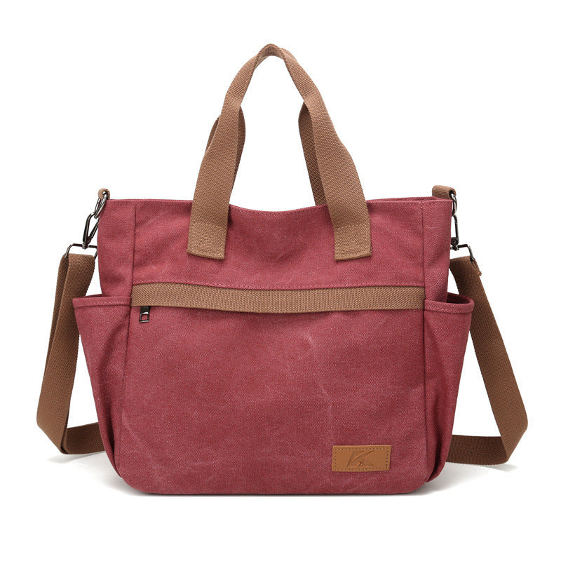 Versatile Everyday Shoulder Bag with Multiple Compartments Kalsten