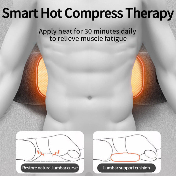 Ergonomic Massage Pillow With Integrated Usb Charging Function Kalsten