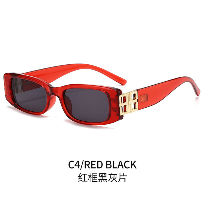 Ladies' fashionable sunglasses with luxurious gold-colored accent Kalsten