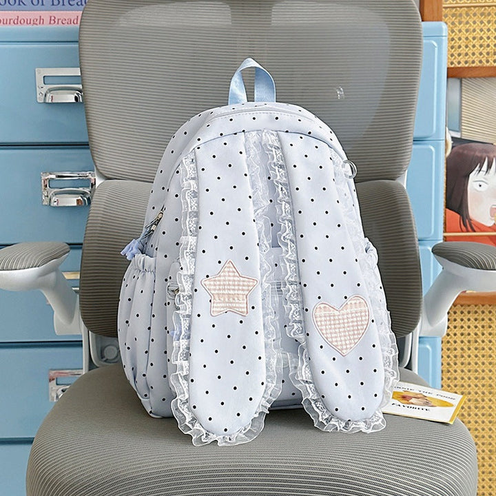 Bunny Ears Design Backpack Kalsten