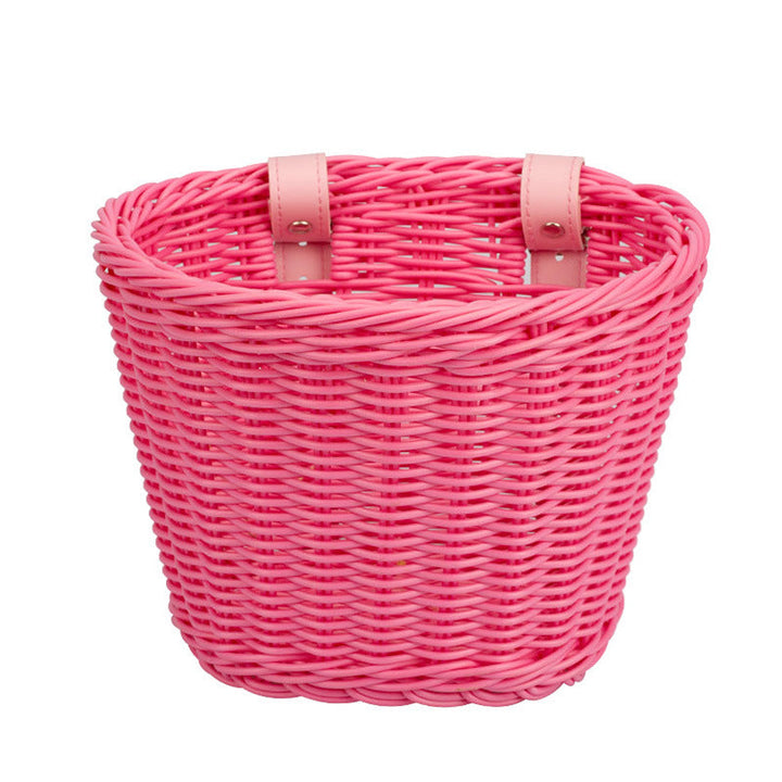 Women's bicycle basket with sturdy carrying handles Kalsten