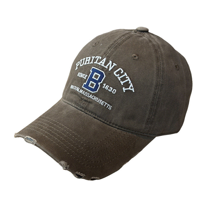 Men's Distressed Cotton Baseball Cap Kalsten 1784270269