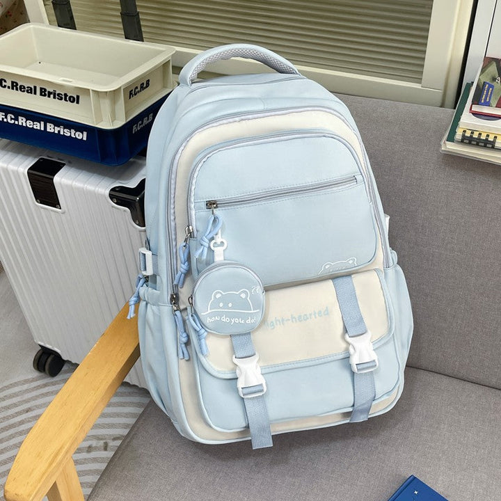 Multi-Compartment Lightweight Travel School Backpack
