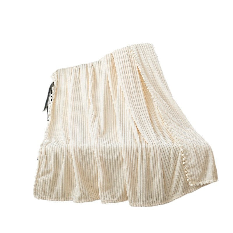Women high-quality plush throw Kalsten