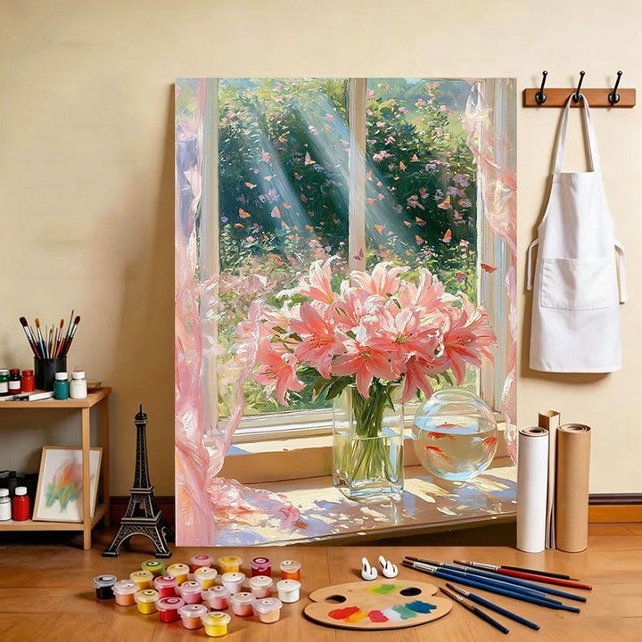 Artistic Floral Still Life Painting Kit Kalsten