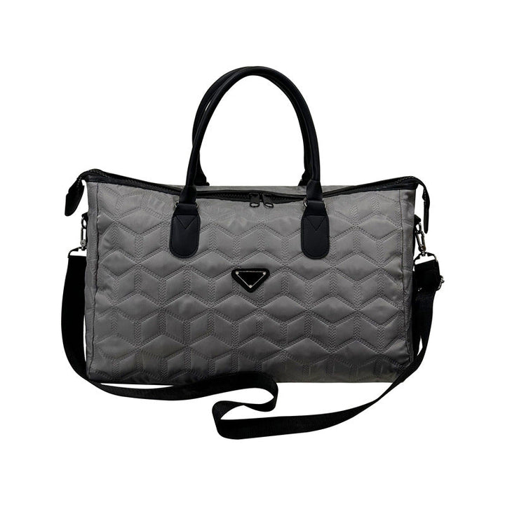 Stylish Quilted Travel Duffle Bag