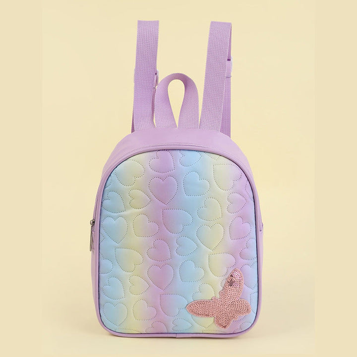 Mini backpack with heart pattern Kalsten