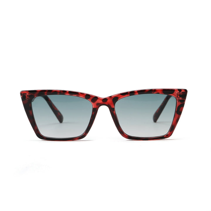 Ladies Cat-Eye Sunglasses with Unique Angular Frame Kalsten