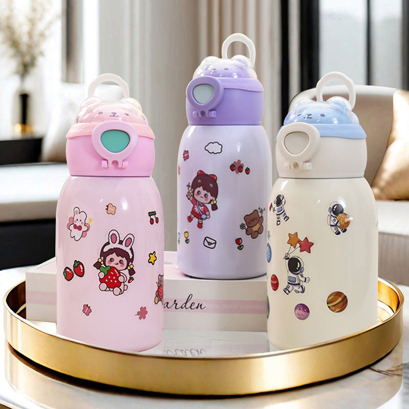 Ladies Insulated Drinking Bottle in Intergalactic Astronaut Design Kalsten