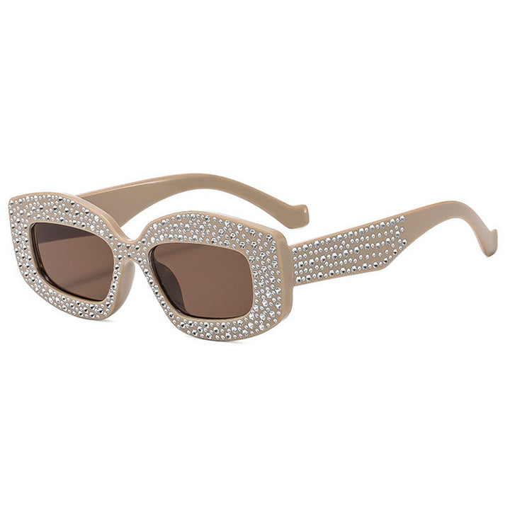 Women striking sunglasses with glamorous rhinestones Kalsten