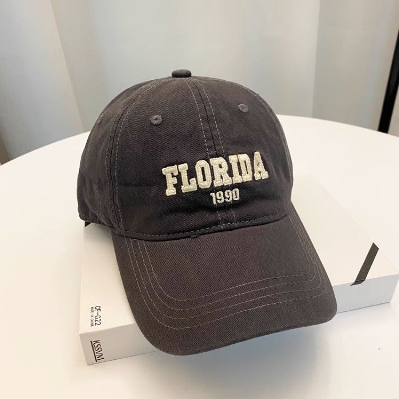 Men's Embroidered Cotton Adjustable Baseball Cap Kalsten