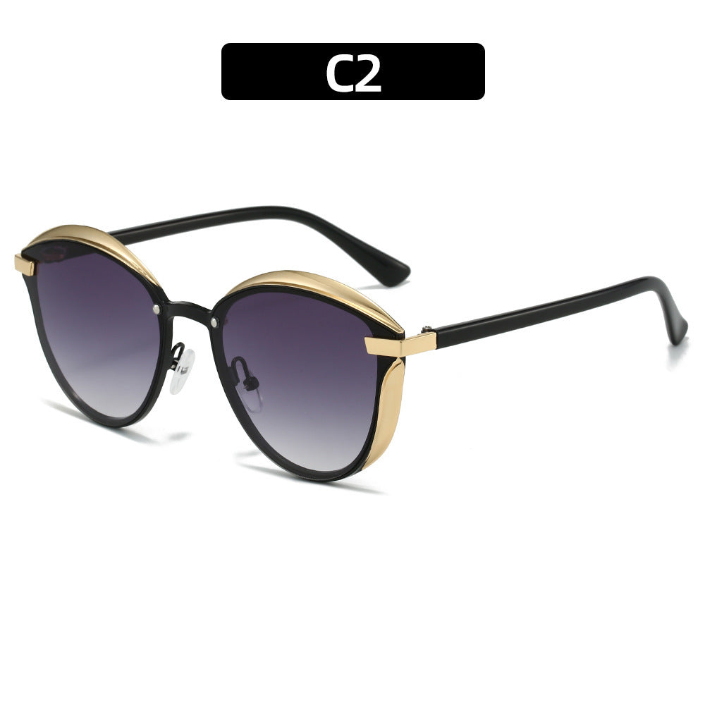 Women's sunglasses with luxurious metal frame and harmonious contour Kalsten