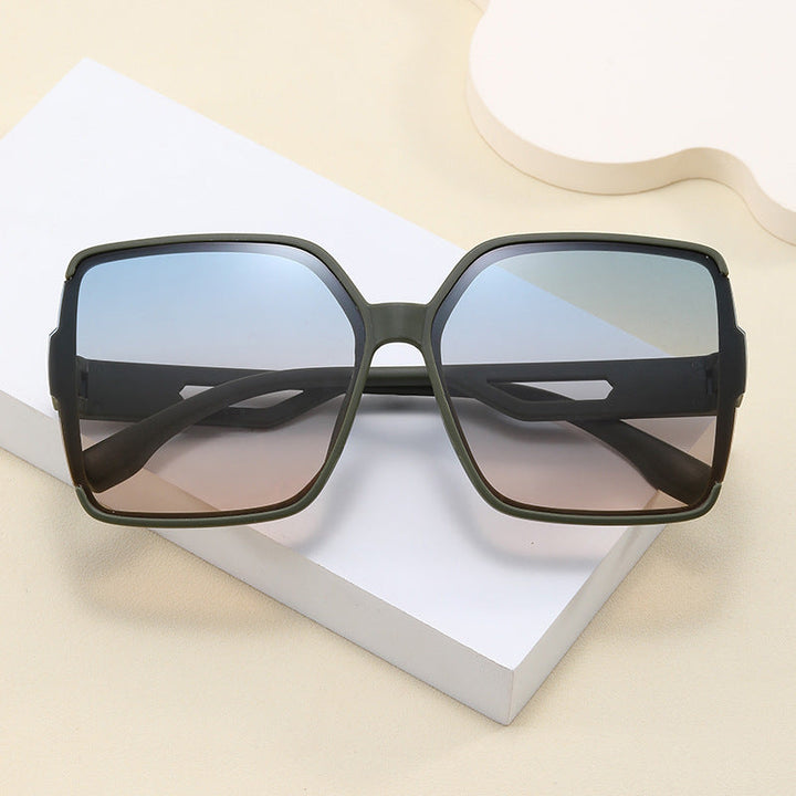Ladies Oversized Sunglasses with striking angular design Kalsten