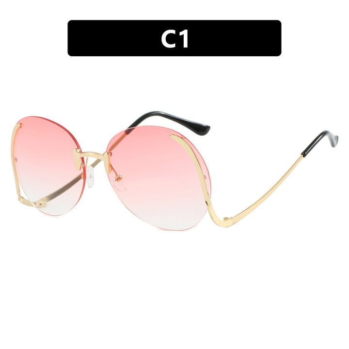 Women’s luxurious oversized sunglasses with innovative frame and UV protection Kalsten