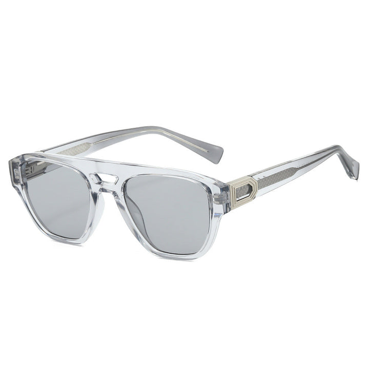 Ladies Designer Sunglasses with modern, angular frame and gradient Kalsten