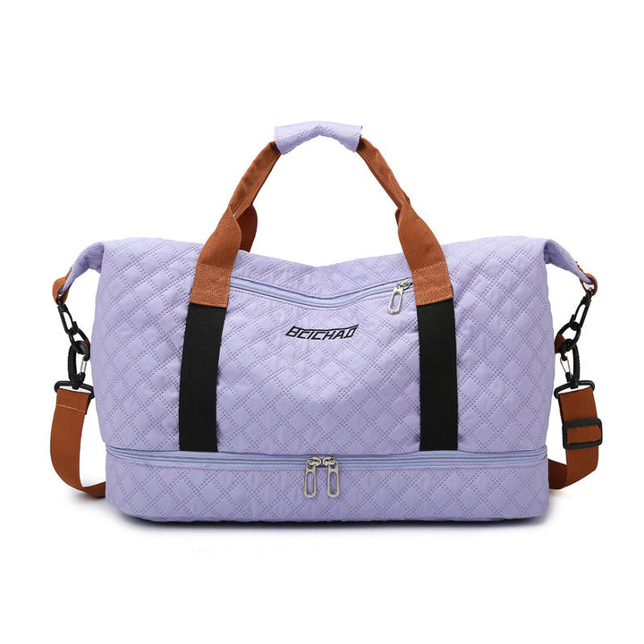 Quilted Travel Duffle Bag
