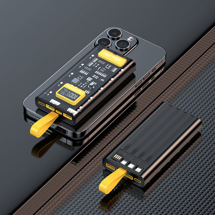 Portable power bank with powerful fast charging technology and intelligent battery level display Kalsten